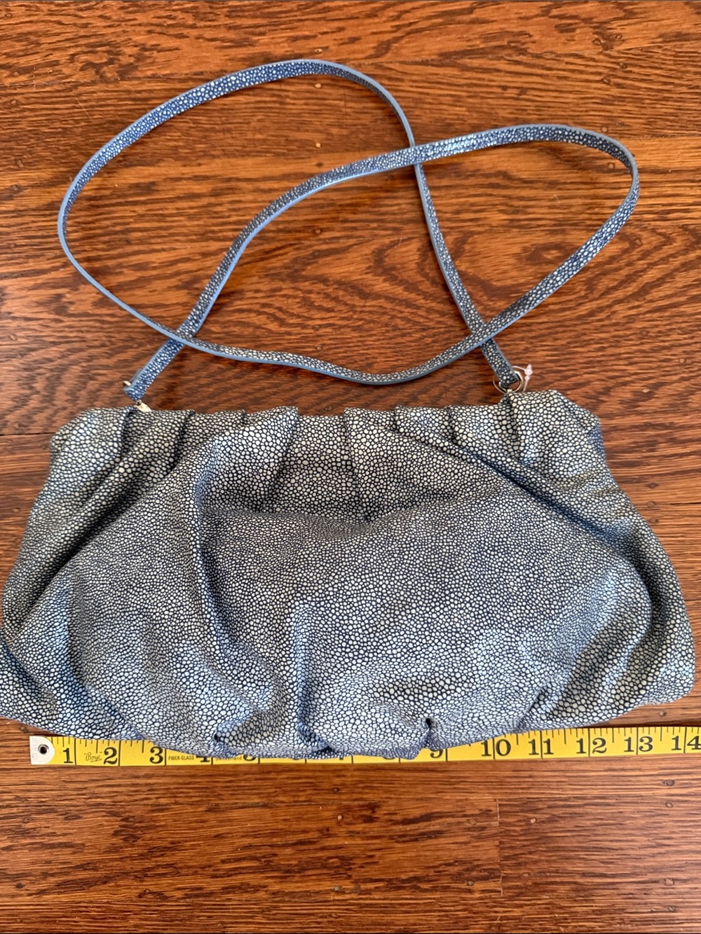 Giorgio Armani leather “stingray” purse